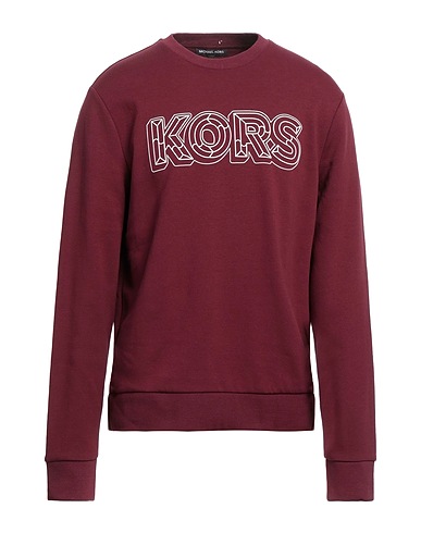 MICHAEL KORS MENS Felpa Bordeaux 75% Cotone, 25% Poliestere
