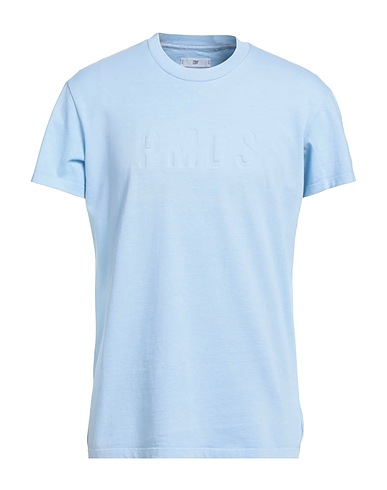 PMDS PREMIUM MOOD DENIM SUPERIOR Basic T-Shirt Himmelblau 100% Baumwolle