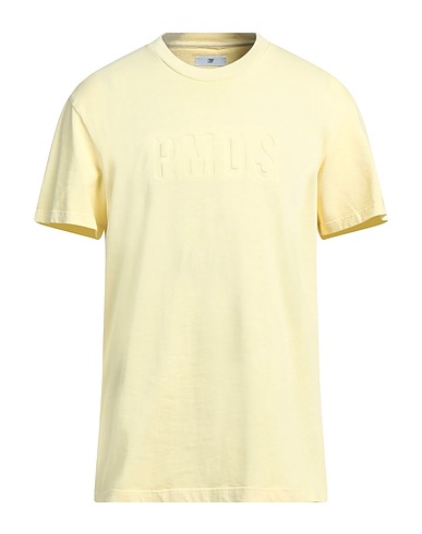 PMDS PREMIUM MOOD DENIM SUPERIOR Basic T-Shirt Yellow 100% Cotton
