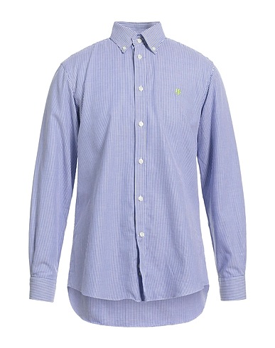 HARMONT & BLAINE Striped shirt Blue 100% Cotton