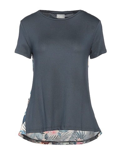 FREDDY T-shirt Slate blue 70% Modal, 25% Polyester, 5% Elastane
