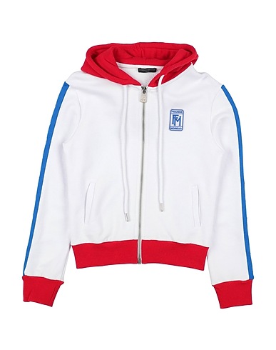 FRANKIE MORELLO Hooded sweatshirt White 100% Cotton