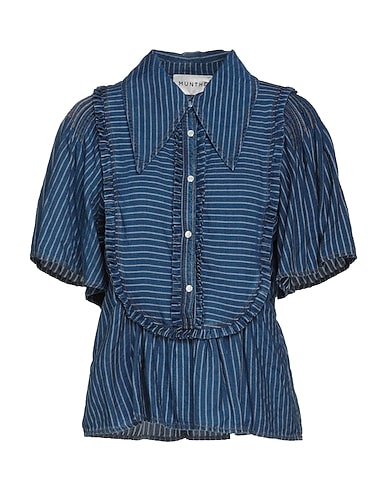 MUNTHE Top Midnight blue 100% Lyocell