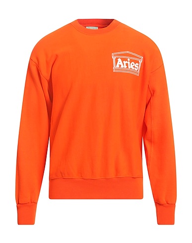 ARIES Felpa Arancione 100% Cotone