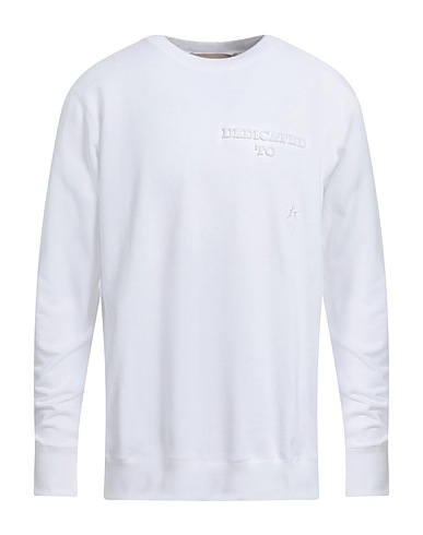 FIVESTARS Felpa Bianco 100% Cotone
