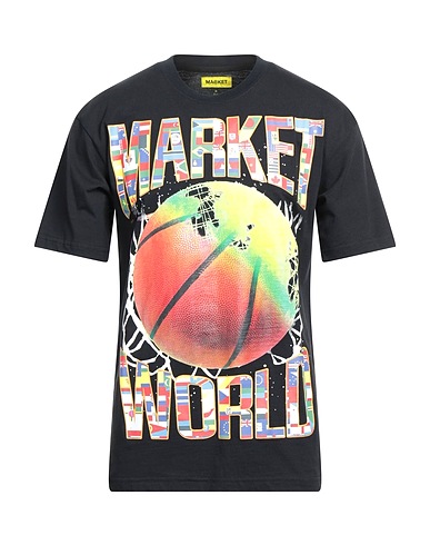 MARKET T-shirt Black 100% Cotton