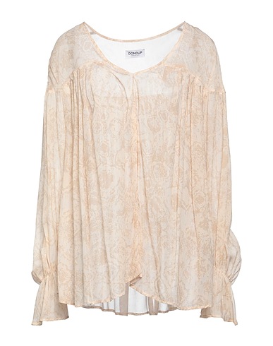DONDUP Top Beige 100% Viscose