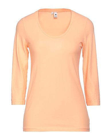 EUROPEAN CULTURE Basic T-shirt Apricot 100% Cotton