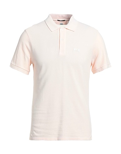 C.P. COMPANY Polo Rosa chiaro 100% Cotone