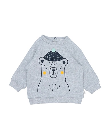 CARRÉMENT BEAU Sweatshirt Light grey 95% Cotton, 5% Elastane