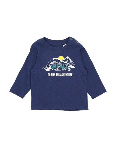TIMBERLAND T-shirt Midnight blue 100% Cotton, Elastane
