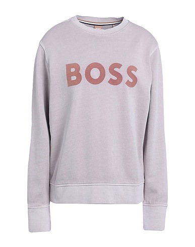 BOSS Sweatshirt Lilac 100% Cotton