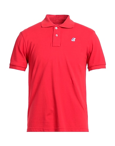 K-WAY Polo shirt Red 100% Cotton