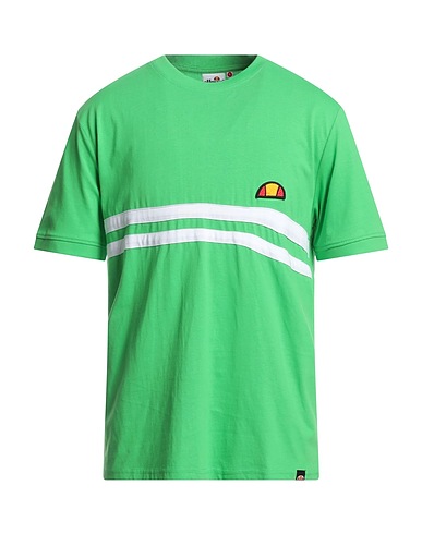 ELLESSE T-shirt Green 100% Cotton