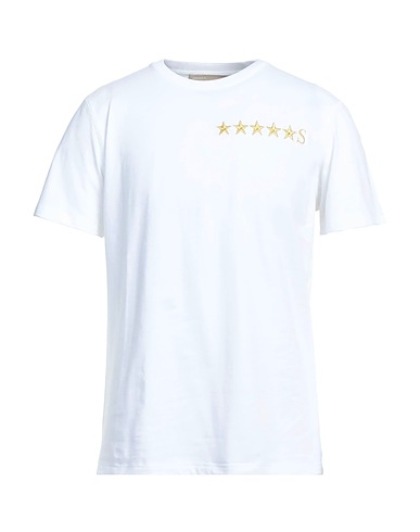 FIVESTARS T-shirt White 100% Cotton