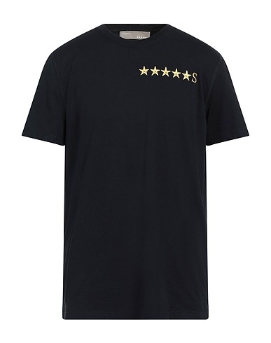 FIVESTARS T-shirt Black 100% Cotton