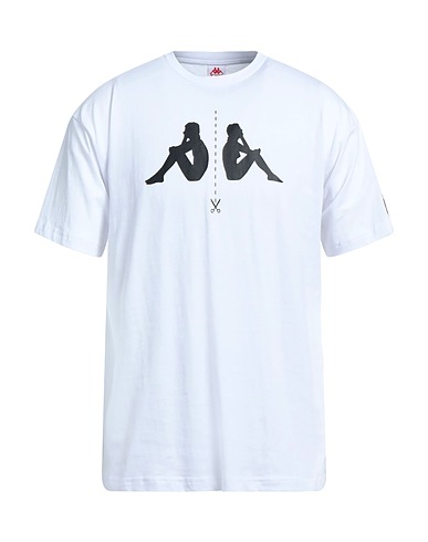 KAPPA T-Shirt Weiß 100% Baumwolle