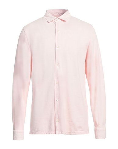 BL'KER Solid colour shirt Light pink 100% Cotton