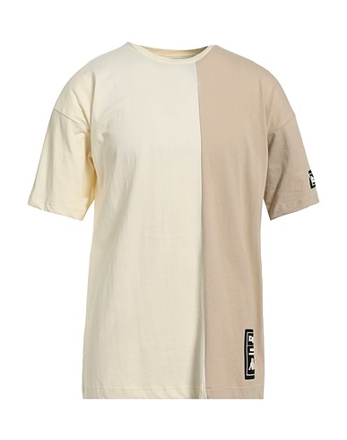 KAPPA T-shirt Beige 100% Cotone