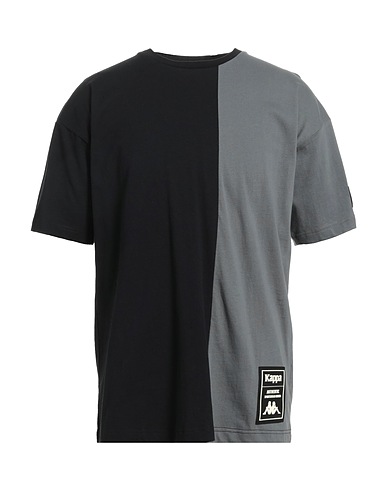 KAPPA T-shirt Nero 100% Cotone