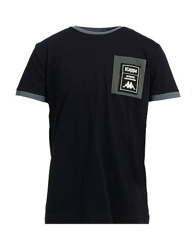 KAPPA T-shirt Black 100% Cotton