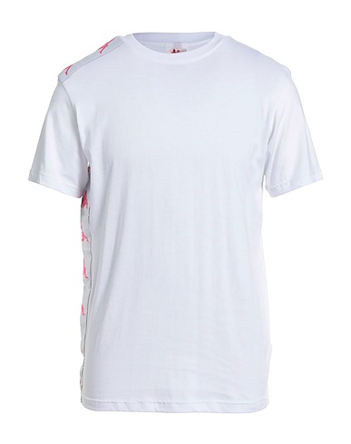 KAPPA T-shirt Bianco 100% Cotone