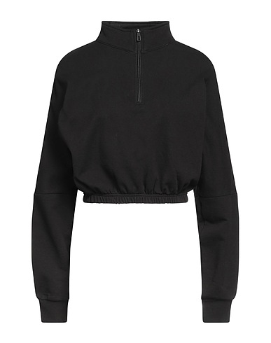 KAPPA Hooded sweatshirt Black 80% Cotton, 20% Polyester