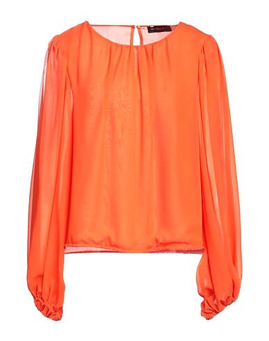 VANESSA SCOTT Top Orange 100% Polyester