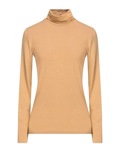 HAPPY 13 T-shirt Cammello 94% Viscosa, 6% Elastan