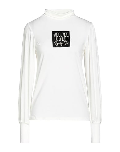 YES ZEE by ESSENZA T-shirt SPORTY CHIC Bianco 95% Cotone, 5% Elastan