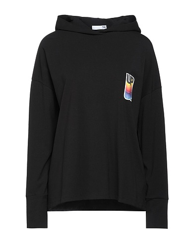 DOUUOD Felpa Nero 95% Cotone, 5% Elastan