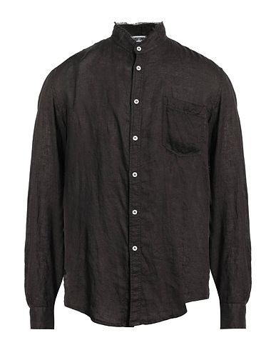 GRIFONI Linen shirt Black 100% Linen