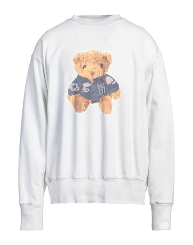 WE11 DONE Sweatshirt Off white 100% Cotton