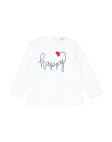 MEILISA BAI T-shirt White 94% Cotton, 6% Elastane