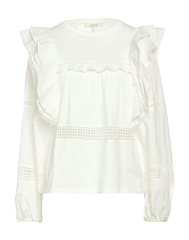 DOROTHEE SCHUMACHER T-shirt Bianco 100% Cotone, Elastan