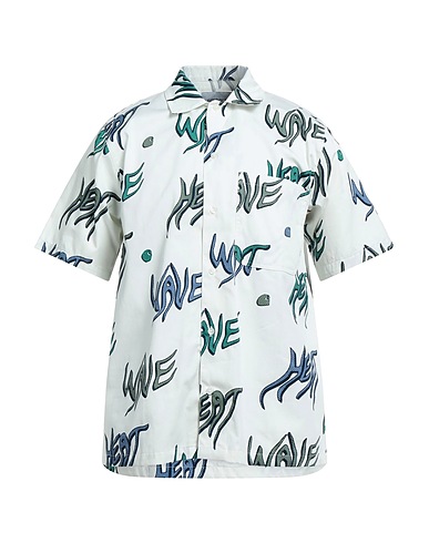 CARHARTT WIP Patterned shirt White 100% Cotton
