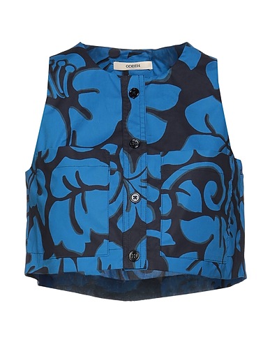 ODEEH Vest Blue 100% Cotton