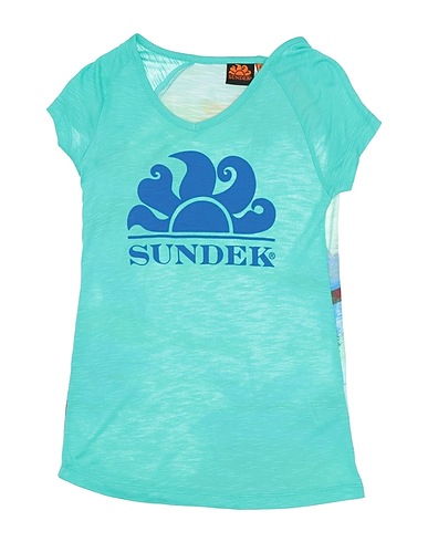 SUNDEK T-shirt Turchese 50% Viscosa, 50% Poliestere