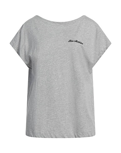 LOVE MOSCHINO T-shirt Grey 100% Cotton