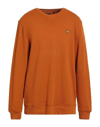 LYLE & SCOTT Sweatshirt VINTAGE Camel 100% Organic cotton
