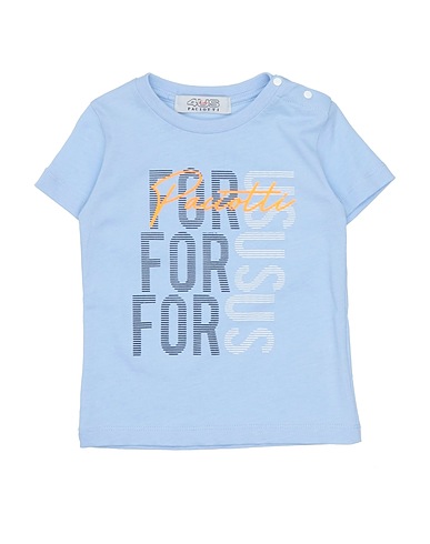 PACIOTTI 4US T-shirt Sky blue 100% Cotton