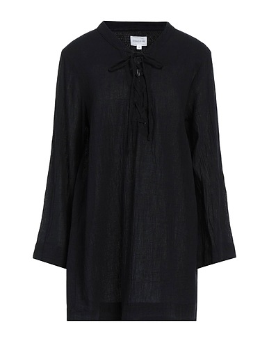 HONORINE Top Schwarz 100% Baumwolle