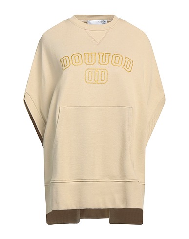 DOUUOD Sweatshirt Sand 100% Baumwolle