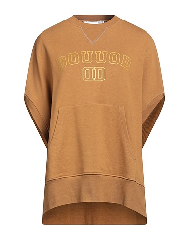 DOUUOD Felpa Cammello 100% Cotone