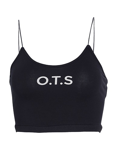 ONE TEASPOON Top Black 92% Viscose, 8% Elastane
