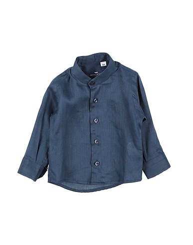 MANUELL & FRANK Solid color shirt 100% Linen
