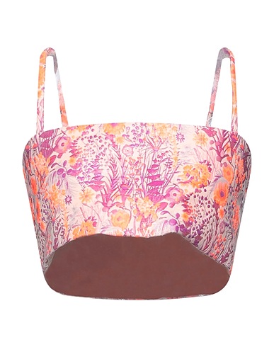 MSGM Top Viola 78% Poliestere, 22% Cotone