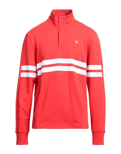 LYLE & SCOTT Sweatshirt Red 100% Organic cotton