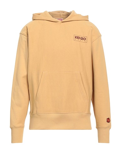 KENZO Hooded track jacket  Camel 100% Cotton
