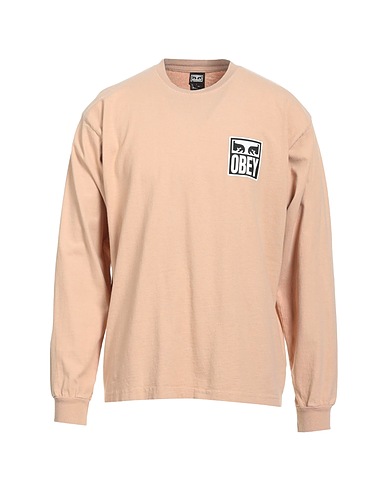 OBEY T-shirt Sabbia 100% Cotone